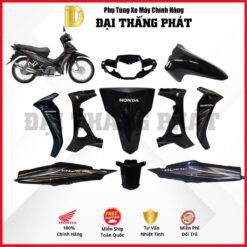 (Có bán lẻ) Dàn áo xe Blade Số K57 năm 2014 màu Đen Xám - NHB25 chính hãng Honda