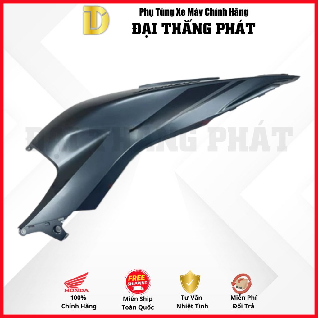 (Có bán lẻ) Dàn áo Vision 110cc (2021) K2C màu Xanh Đen NHC34M phiên bản cá tính chính hãng Honda - Ảnh 3