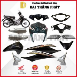 (Có bán lẻ) Dàn áo xe Wave S 110cc năm 2011 - màu Đen - NHA69P chính hãng Honda