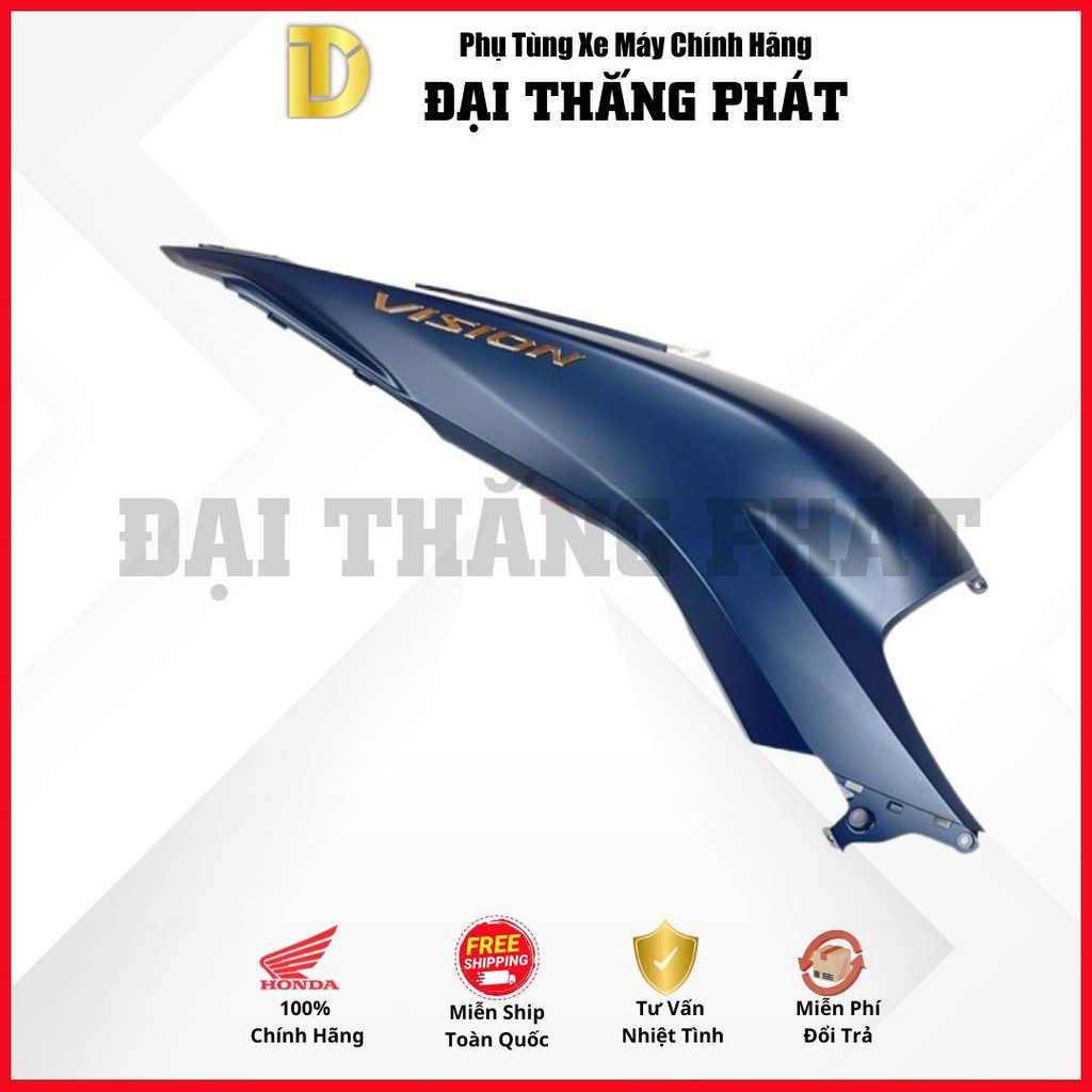 (Có bán lẻ) Dàn áo Vision 110cc (2023) K2C phiên bản Đặc Biệt-Màu Xanh Đen-PB434M chính hãng Honda - Ảnh 7