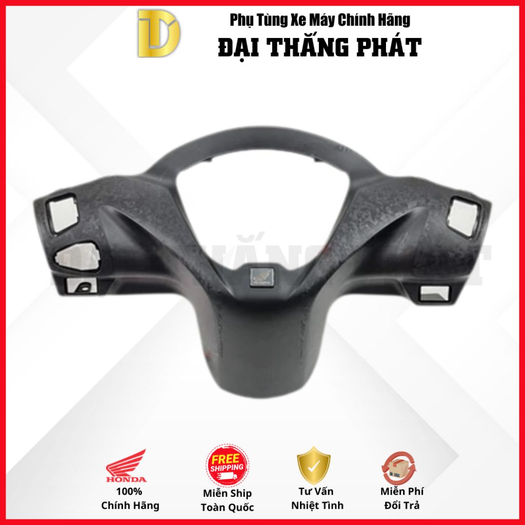 (Có bán lẻ) Dàn áo Vision 110cc (2023) K2C màu Đen bóng NHC25 phiên bản tiêu chuẩn chính hãng Honda - Ảnh 8