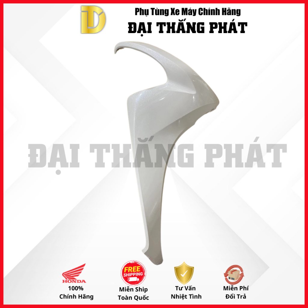 (Có bán lẻ) Dàn áo Vision 110cc (2021) K2C màu Trắng NHB35P phiên bản tiêu chuẩn chính hãng Honda - Ảnh 7