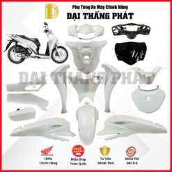 (Có bán lẻ) Dàn áo xe SH 125/150cc (2020) K0R màu Trắng NHB35P chính hãng Honda