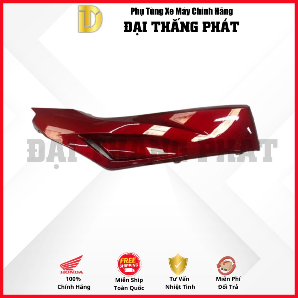 (Có bán lẻ) Dàn áo Vision 110cc (2021) K2C phiên bản Cao Cấp-R350C- Đỏ Nâu Đen chính hãng Honda - Ảnh 3