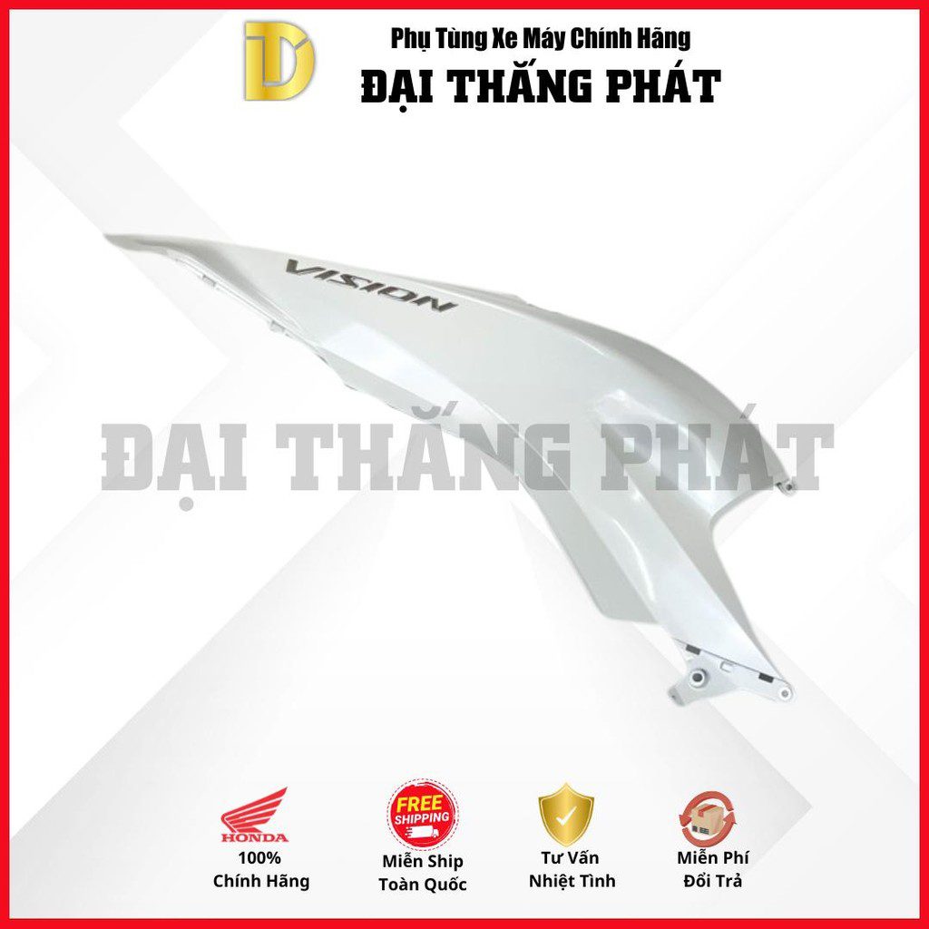 (Có bán lẻ) Dàn áo Vision 110cc (2021) K2C phiên bản Cao Cấp-NHB35P-Trắng Nâu Đen chính hãng Honda - Ảnh 7