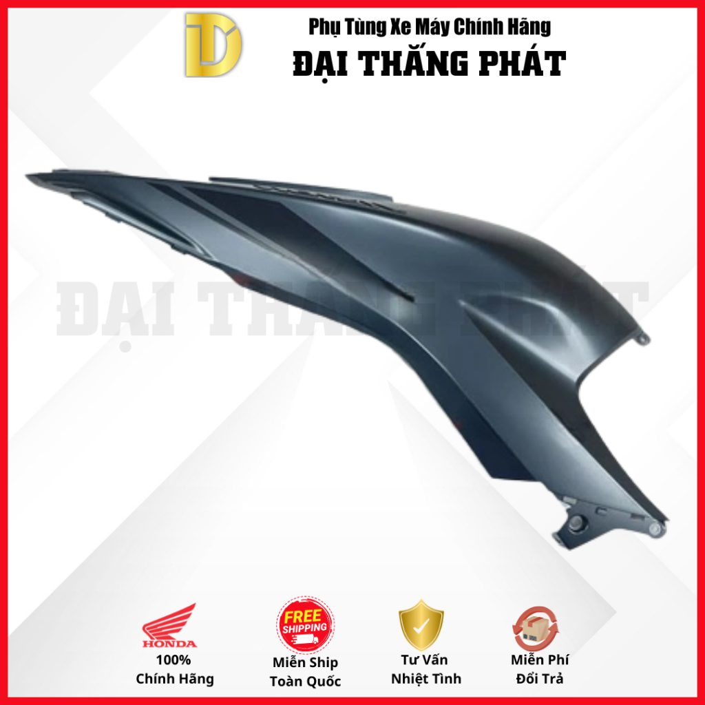 (Có bán lẻ) Dàn áo Vision 110cc (2021) K2C màu Xanh Đen NHC34M phiên bản cá tính chính hãng Honda - Ảnh 5