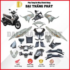 (Có bán lẻ) Dàn nhựa xe Air Blade 150cc K1F/K1G năm 2021 Phiên Bản Giới Hạn - Xám - NHC60 chính hãng Honda
