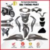 (Có bán lẻ) Dàn áo xe SH 125/150cc K77 (2016-2017-2018-2019) - màu Bạc -NHB86 chính hãng Honda