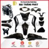 (Có bán lẻ) Dàn áo xe SH 125/150cc K77 (2016-2017-2018-2019) - màu Đen - NHB25 chính hãng Honda