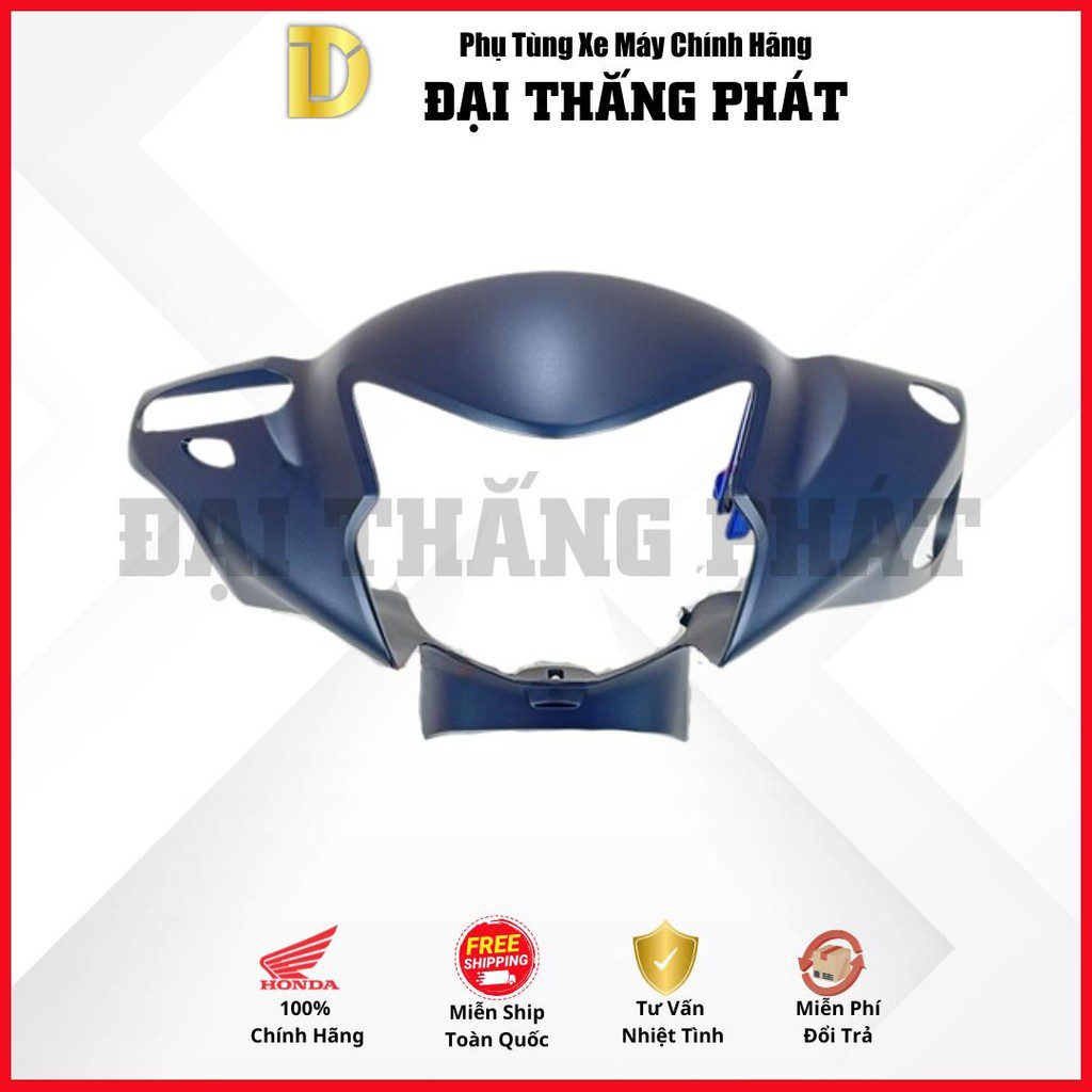 (Có bán lẻ) Dàn áo Vision 110cc (2023) K2C phiên bản Đặc Biệt-Màu Xanh Đen-PB434M chính hãng Honda - Ảnh 4