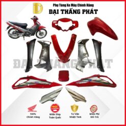 (Có bán lẻ) Dàn áo xe Future Neo FI năm 2006 màu Đỏ - R315P chính hãng Honda