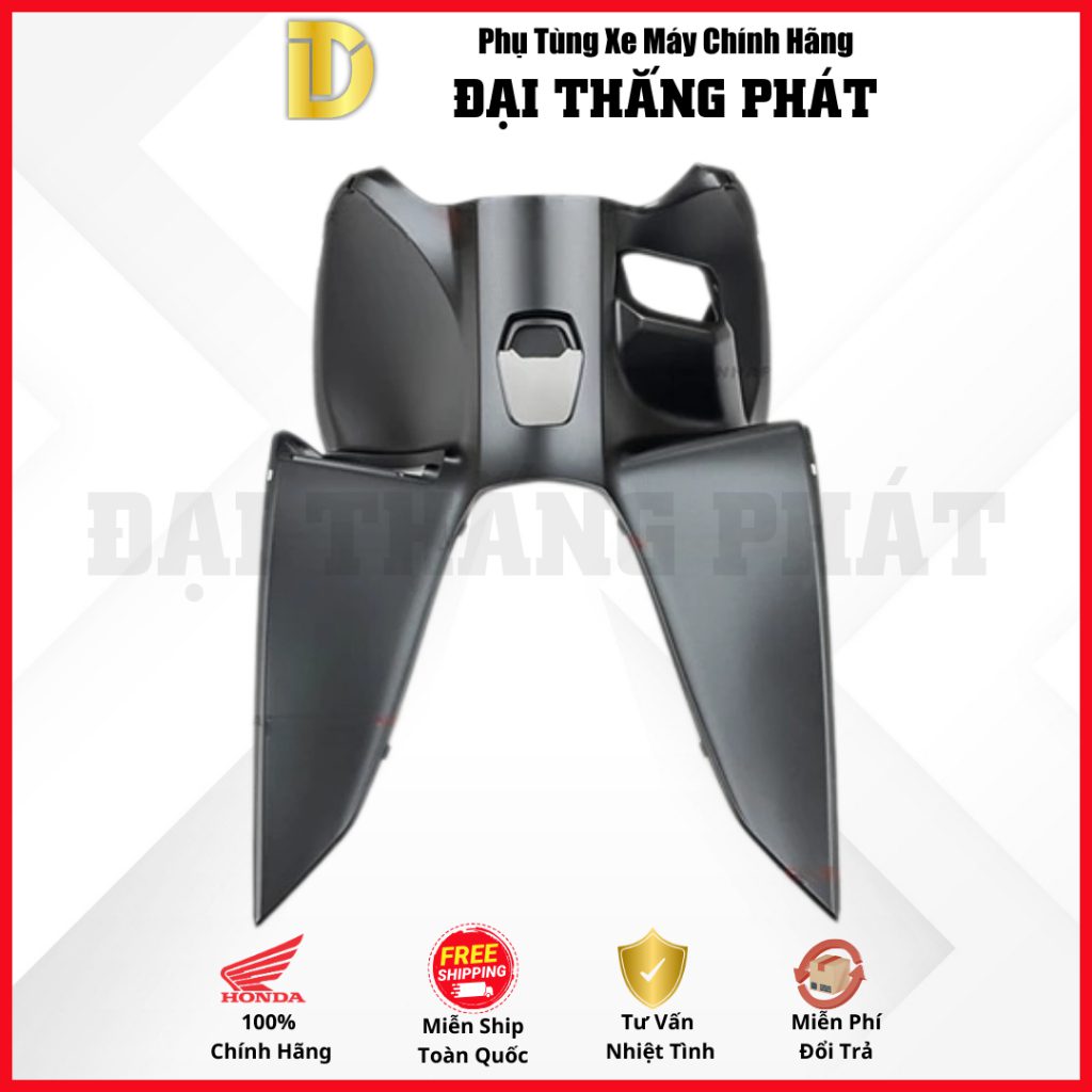 (Có bán lẻ) Dàn áo Vision 110cc (2023) K2C màu Đen Nhám NHA76 phiên bản thể thao chính hãng Honda - Ảnh 3