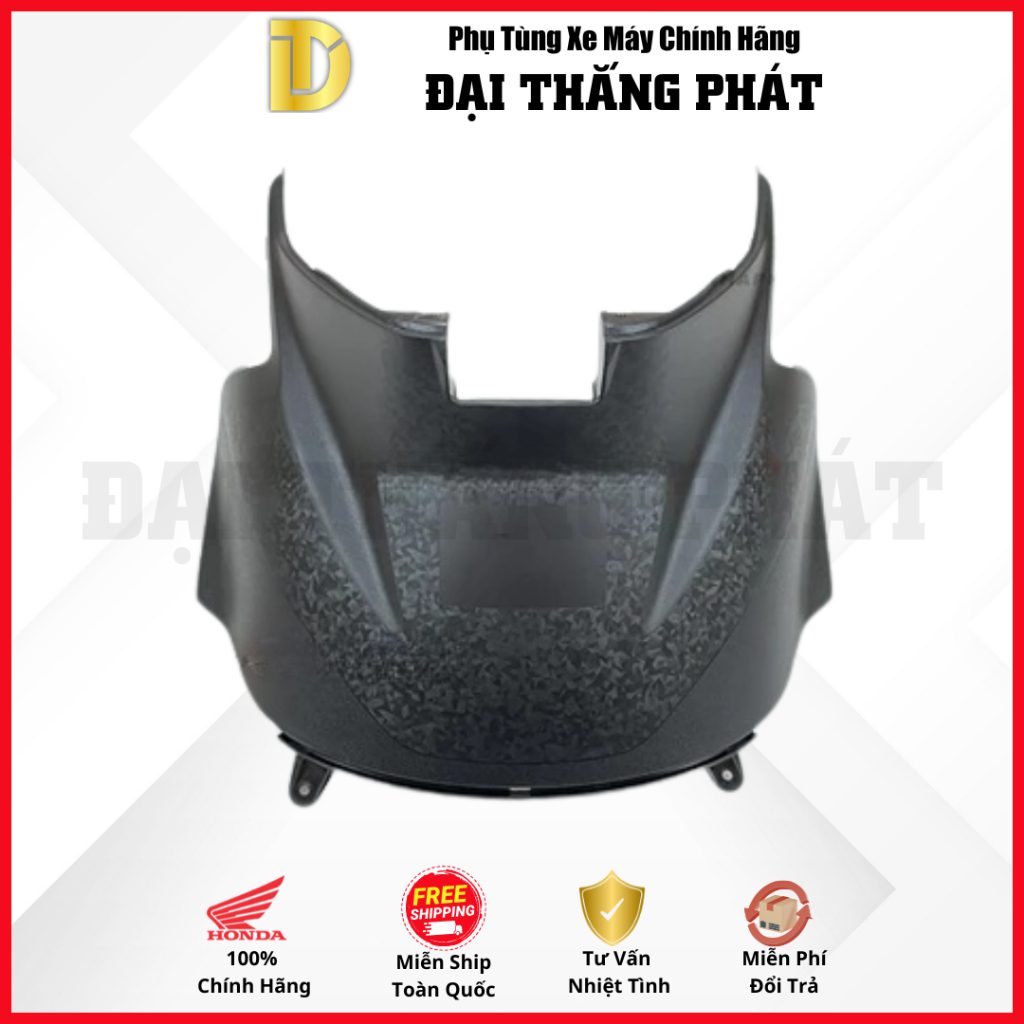 (Có bán lẻ) Dàn nhựa nhám Vision 110cc (2021-2025) K2C màu Nâu/ Đen chính hãng Honda - Ảnh 5