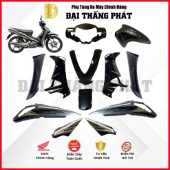 (Có bán lẻ) Dàn áo xe Future Neo năm 2008 màu Đen xám - NHA69T chính hãng Honda