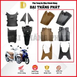 (Có bán lẻ) Dàn nhựa nhám xe Vision FI 110cc KZL - đời đầu (2011-2013) chính hãng Honda