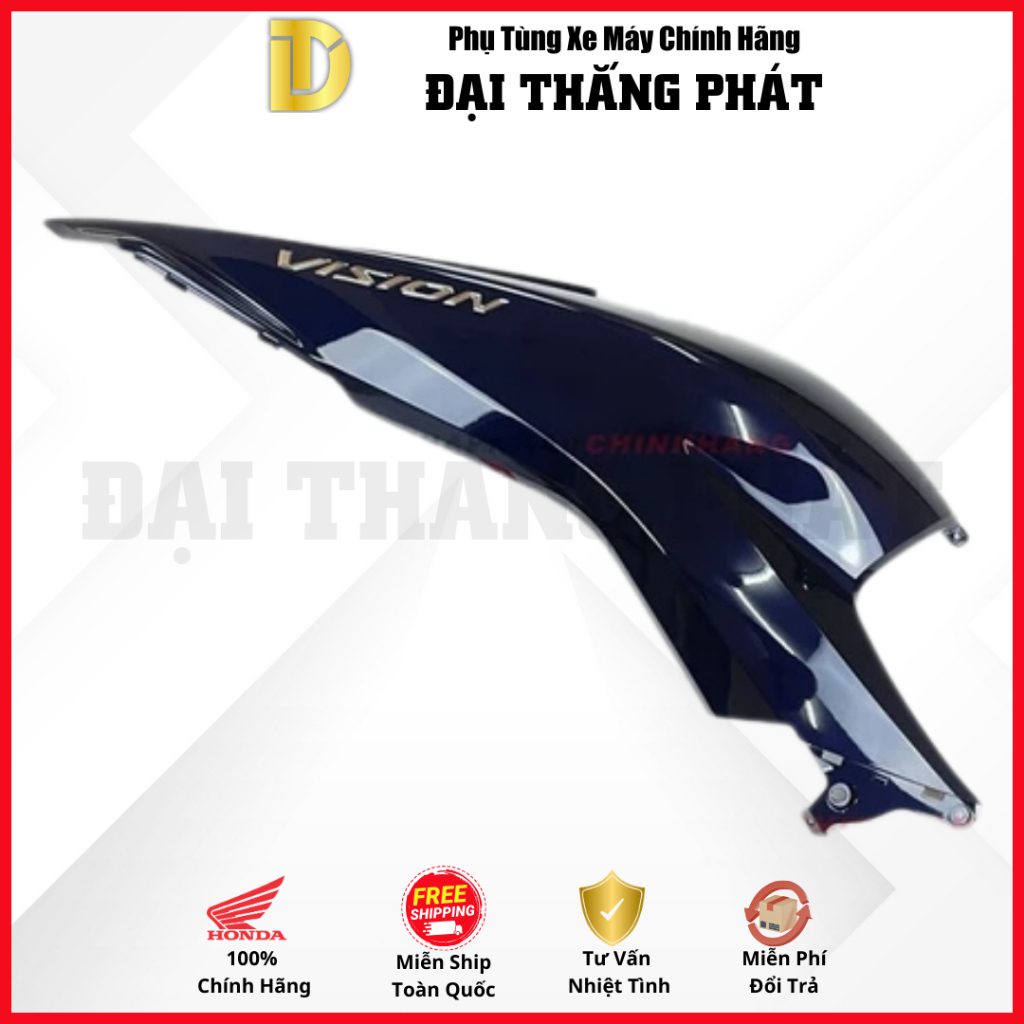 (Có bán lẻ) Dàn áo Vision 110cc (2021) K2C màu Xanh Dương PB426P phiên bản cao cấp chính hãng Honda - Ảnh 4