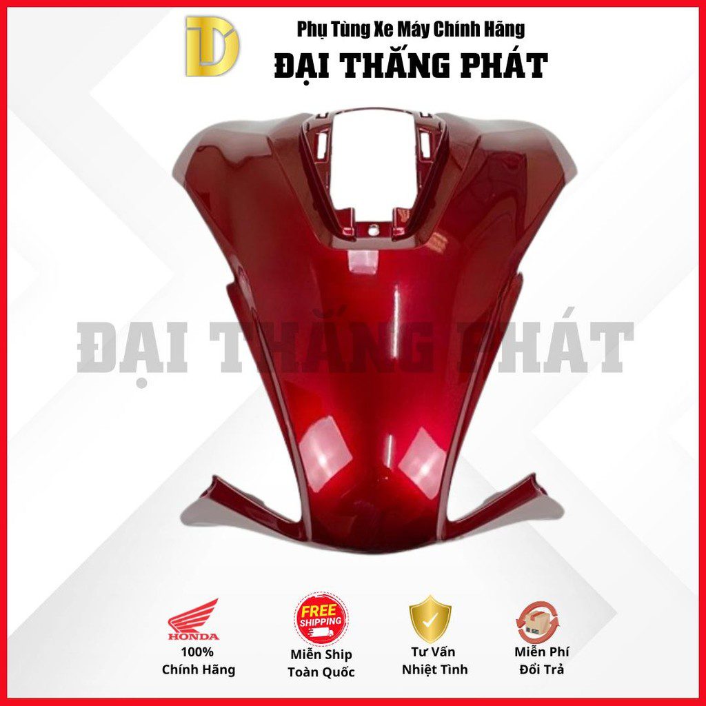 (Có bán lẻ) Dàn áo Vision 110cc năm 2025 K2C màu Đỏ đen nâu - R368 - phiên bản cao cấp chính hãng Honda - Ảnh 3