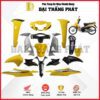 (Có bán lẻ) Dàn áo Wave Alpha 100cc năm 2009 Màu Vàng Y-106 chính hãng Honda