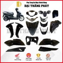 (Có bán lẻ) Dàn áo xe Lead 125cc (2013-2015) màu Đen - NHB25U chính hãng Honda
