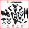 (Có bán lẻ) Dàn áo xe Air Blade 125cc K27 năm 2014 màu Đen - NHB25 chính hãng Honda