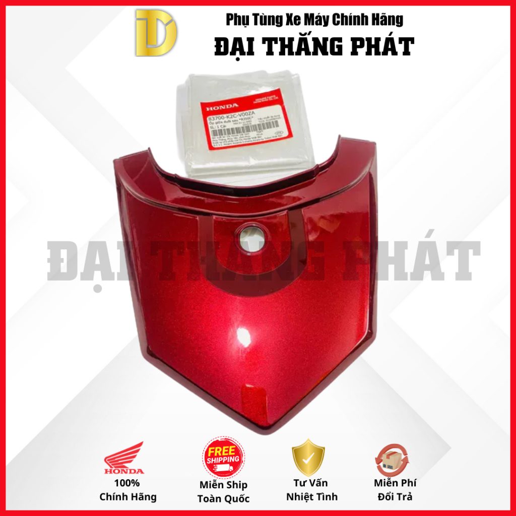 (Có bán lẻ) Dàn áo Vision 110cc (2021) K2C phiên bản Cao Cấp-R350C- Đỏ Nâu Đen chính hãng Honda - Ảnh 7