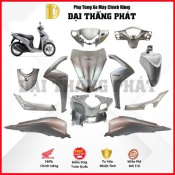 (Có bán lẻ) Dàn áo Vision 110cc K44 năm 2014 màu Bạc - NH411 chính hãng Honda