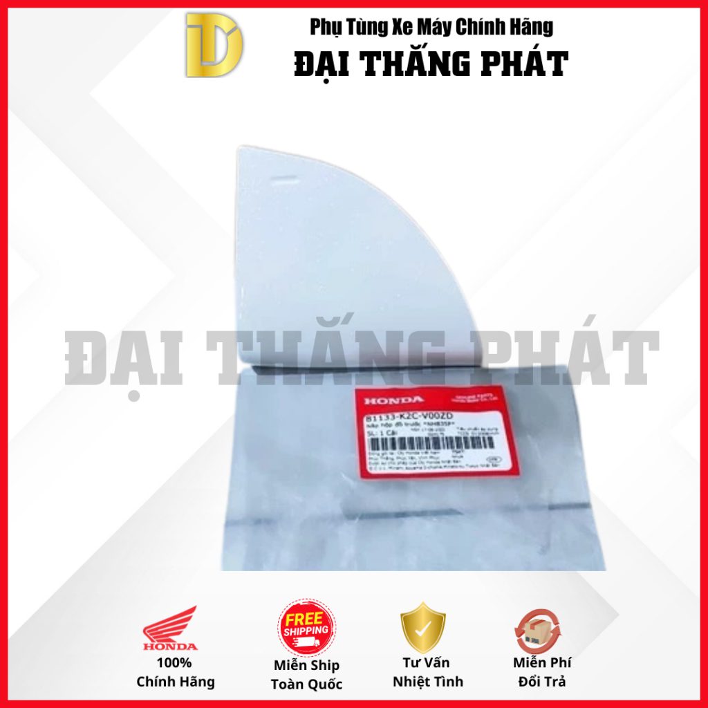 (Có bán lẻ) Dàn áo Vision 110cc (2021) K2C màu Trắng NHB35P phiên bản tiêu chuẩn chính hãng Honda - Ảnh 6