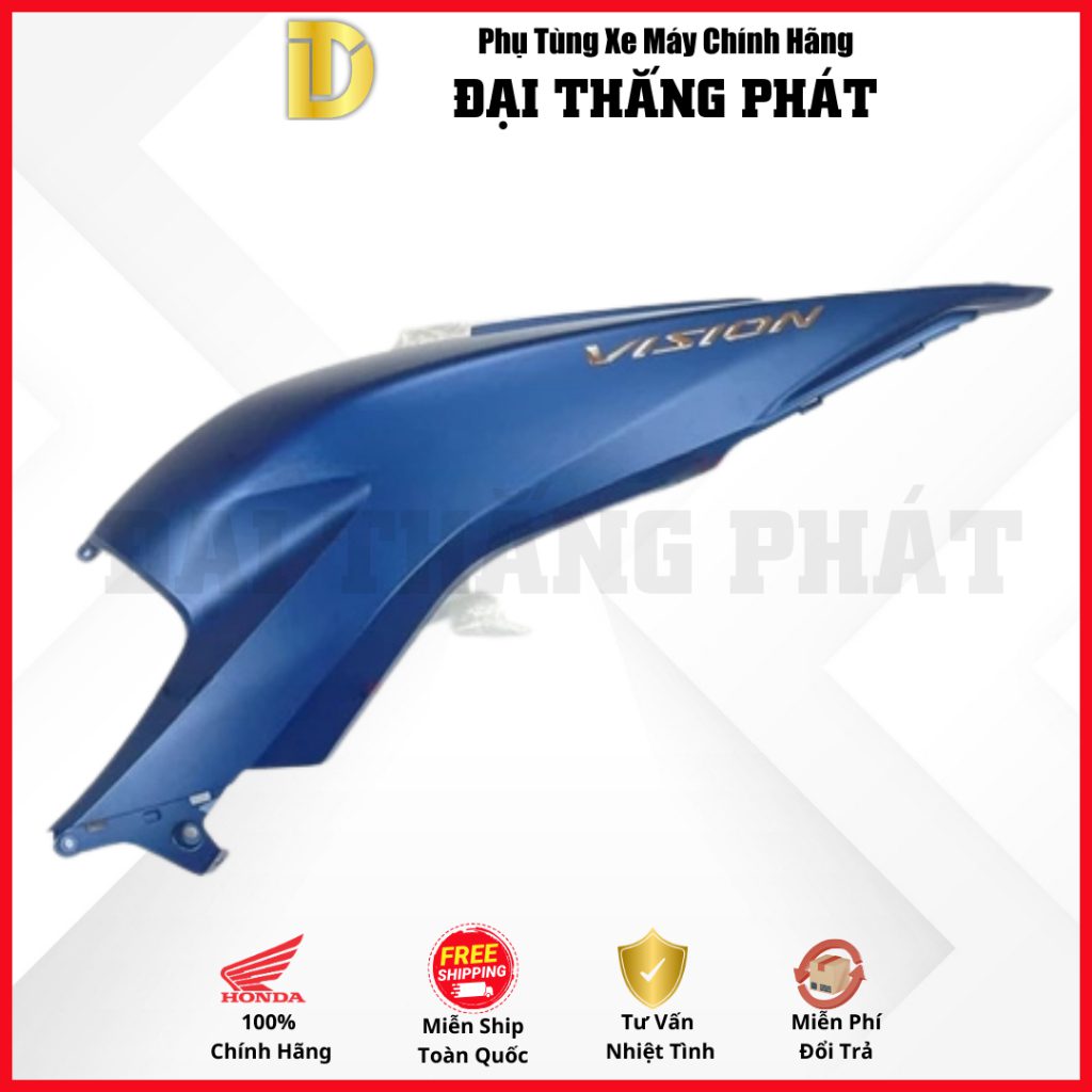 (Có bán lẻ) Dàn áo Vision 110cc (2021) K2C màu Xanh Nhám PB425M phiên bản đăc biêt chính hãng Honda - Ảnh 3