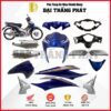 (Có bán lẻ) Dàn áo xe Wave S 110cc năm 2011 - màu Xanh Đậm - PB-373M chính hãng Honda