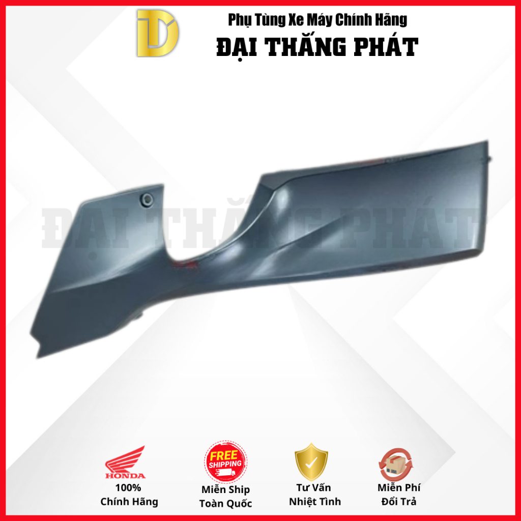 (Có bán lẻ) Dàn áo Vision 110cc (2021) K2C màu Xanh Đen NHC34M phiên bản cá tính chính hãng Honda - Ảnh 6