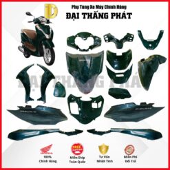 (Có bán lẻ) Dàn áo xe Lead 125cc (2016-2017-2018) màu Xanh lục - G209P chính hãng Honda