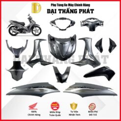 (Có bán lẻ) Dàn áo Future 125cc KYZ (2016-2017) - Màu Xám ghi - NHA62 chính hãng Honda