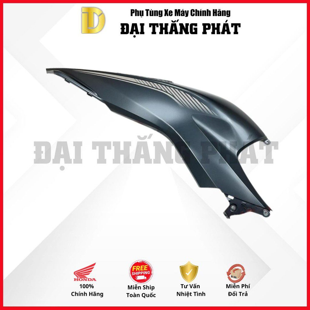 (Có bán lẻ) Dàn áo Vision 110cc (2024) K2C phiên bản Cổ điển-Màu Xanh đen bạc-NHC34 chính hãng Honda - Ảnh 7