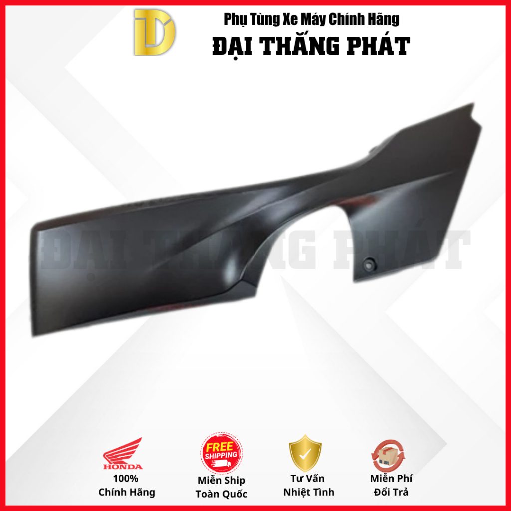 (Có bán lẻ) Dàn áo Vision 110cc (2023) K2C màu Đen Nhám NHA76 phiên bản thể thao chính hãng Honda - Ảnh 5