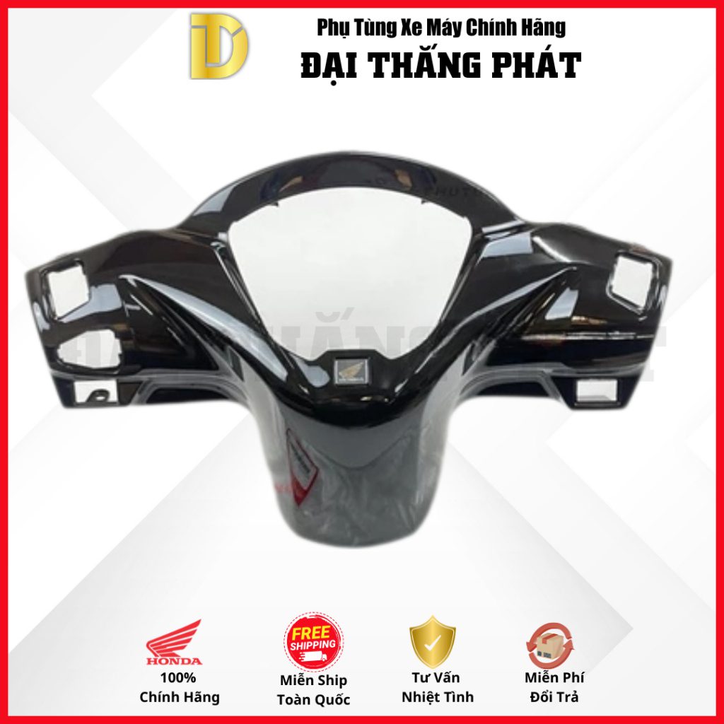 (Có bán lẻ) Dàn áo Vision 110cc (2023) K2C màu Đen Nhám NHA76 phiên bản thể thao chính hãng Honda - Ảnh 8