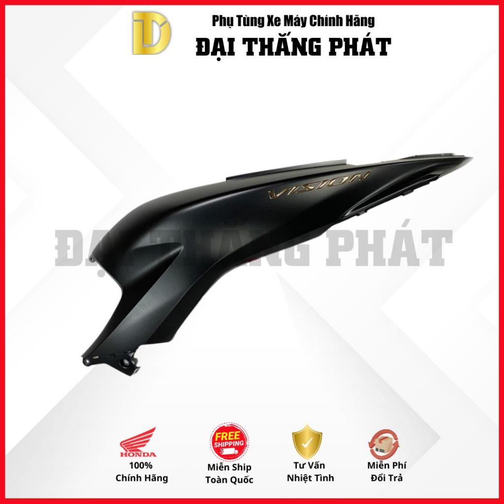 (Có bán lẻ) Dàn áo Vision 110cc (2021) K2C phiên bản Đặc Biệt- Màu Đen nhám -NHA76M chính hãng Honda - Ảnh 3