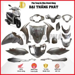 (Có bán lẻ) Dàn áo xe Lead 125cc K2T năm 2022 màu Bạc - NHB18M - Phiên bản đặc biệt chính hãng Honda