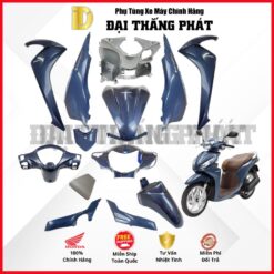 (Có bán lẻ) Dàn áo Vision 110cc K44 năm 2019 - Phiên bản cao cấp - Màu Xanh đá - PB420 chính hãng Honda