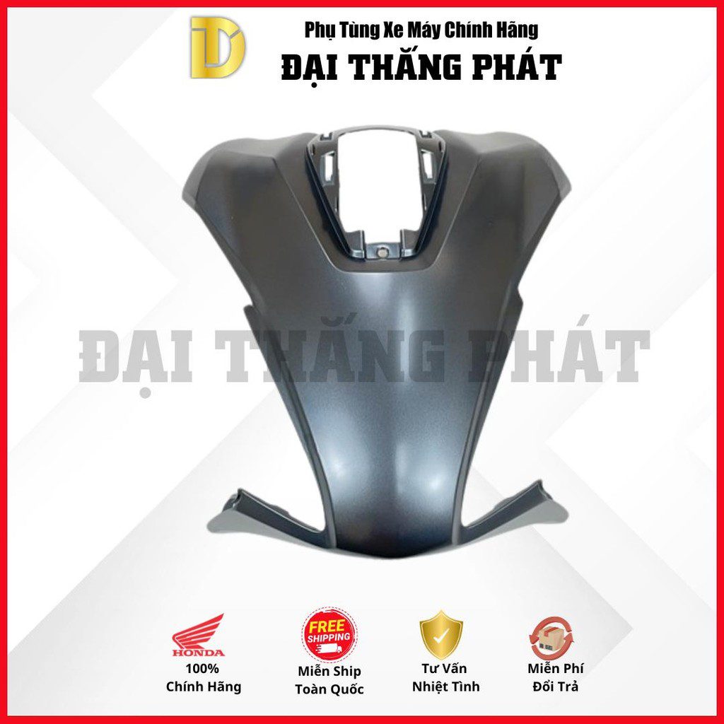 (Có bán lẻ) Dàn áo Vision 110cc (2024) K2C phiên bản Cổ điển-Màu Xanh đen bạc-NHC34 chính hãng Honda - Ảnh 3